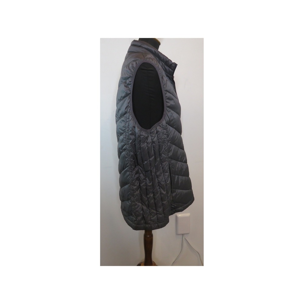 Appleseed's Packable Down Vest Women's XL Black Full Zip Lightweight Jacket - Picture 4 of 10